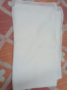 Elegant Georgette White Hijab