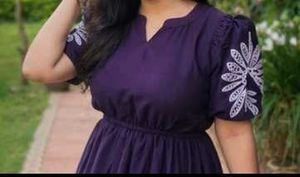 Elegant Purple Maxi Dress
