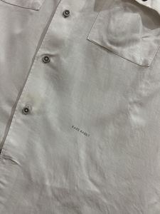 Rare rabbit white short sleeve shirt