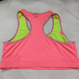 Vibrant 🥰Pink Sports Bra