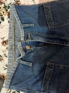 Wide Leg Denim Jeans