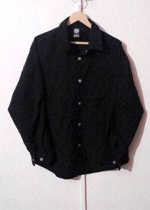 Branded HEA STREETWEAR Black Button-Up Shirt