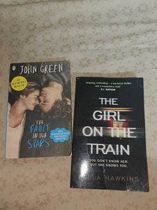 Two fiction books for sale : completely new