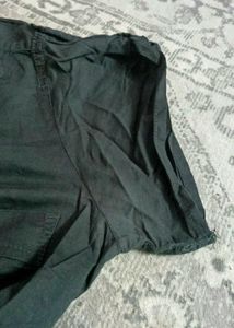 Dark Grey Button-Up Shirt