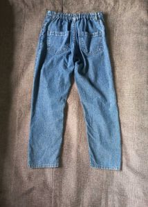 denim striped jean | women
