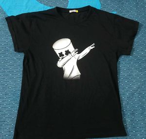 Marshmello Graphic Print T-Shirt
