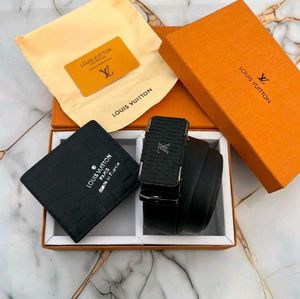 Louis Vuitton Belt and Wallet Set