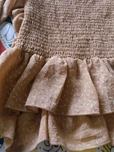 Chic Ruched Square Neck Blouse