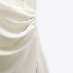 Zara Limited Edition Rhinestone Slit MIDI Dress