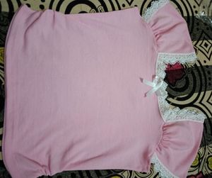 Cute Pink Top with Lace Detail