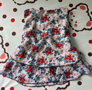 floral print top