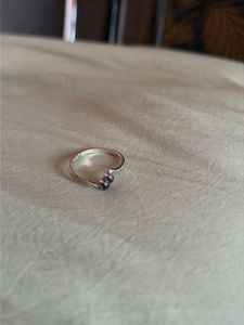 original BLUE Sapphire Ring with 925 silv