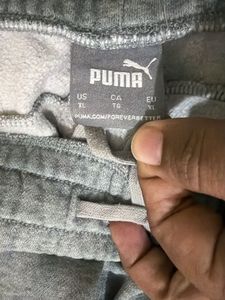 Puma Grey Sweatpants - oversized
