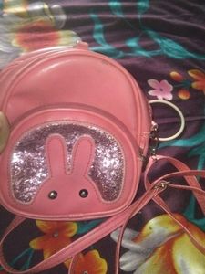 Pink Colour Bag For Kids