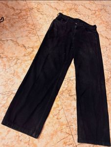 Black Wide Leg Jeans