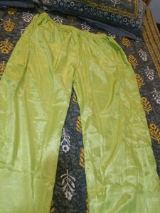 Green Kurti Set with Bottom