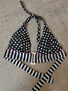 Polka Dot &amp; Stripe Bikini Set