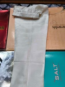 Boys Kurta Dhoti Set with Mala | Mint Green &amp;White