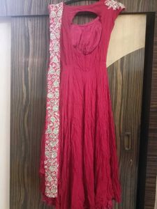 Stunning Red Ethnic Gown