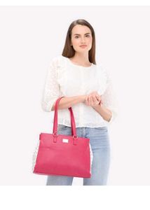 carpese Chic Red Tote Handbag