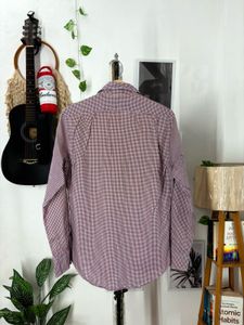Ralph Lauren check boxy shirt.