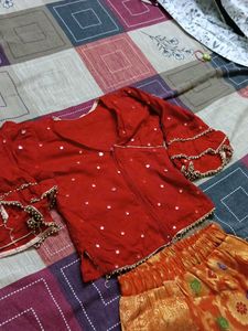 6-8 yrs kids Beautiful Ethnic Lehenga Choli Set