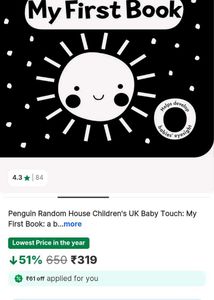 Baby's First High Contrast Book