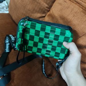 Tanjiro Inspired Mini Suitcase Sling Bag