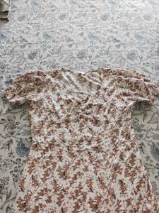 Floral Print Midi Dress