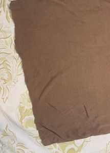 Brown Fashion Cut Top