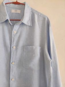 Light Blue Button-Up Shirt