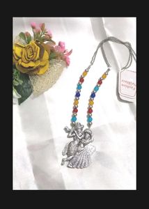 Radhe Krishna Necklace With Earrings