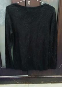 Sparkly Long Sleeve Sweater - L Size
