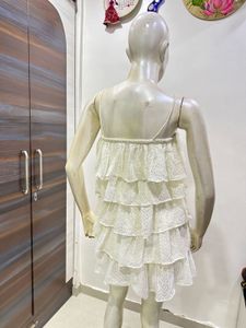 Ruffled Mini Dress