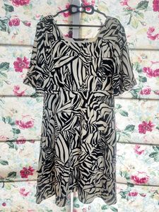 Zebra Print Dress