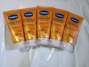 pack of 12 Vaseline Gluta-Hya SPF 50 PA+++ Sunscre