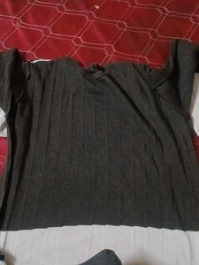 Cozy Charcoal Knit Sweater