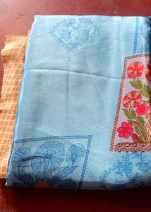 Crepe saree new one.. grab it for very low rate..