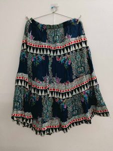 Paisley Odyssey Maxi Skirt