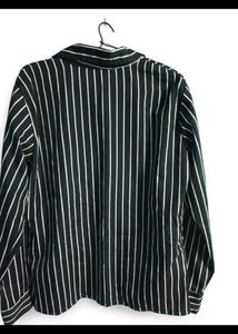 Buy 1 get 1free  Classic Striped Button-Up