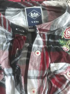 Girls  Mixed Color  Shirt