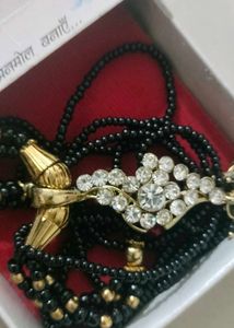 Brand new Elegant Black Beaded mangalsutra