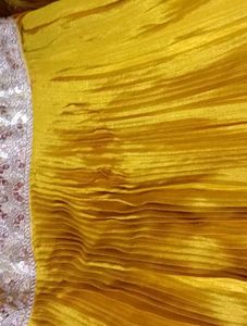 Mustard Yellow Lehenga Choli Set