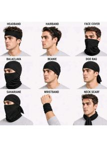Black Neck Gaiter/Face Cover