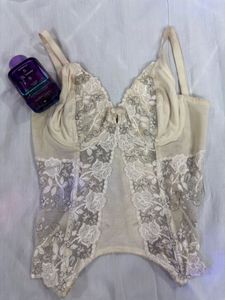 Vintage Lace Longline Corset 🤍