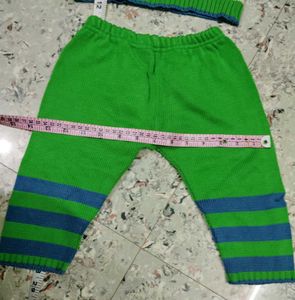 Cute Striped Sweater and Pants Set