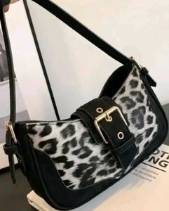 Leopard Print Shoulder Bag