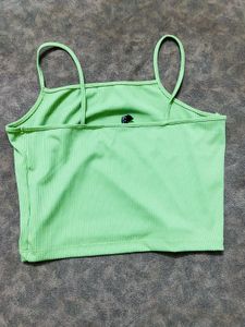cute green cami Top