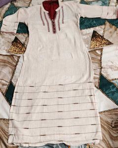 Elegant Embroidered Kurta