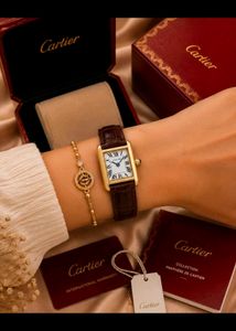CARTIER👉🏽 TANK W1529856👉🏽 Size 34MM PREMIUM QU